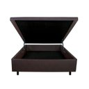 Ver imagem 5 de Base Box Baú Viúva 128x188x42cm Courino