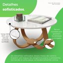 Ver imagem 3 de Mesa de Centro Redonda 50cm Rubi