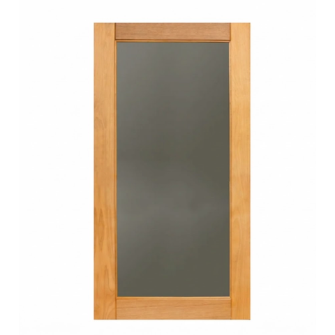 Folha de Porta Tauari Panorâmica s/ Vidro Mapaf:112 cm