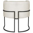 Ver imagem 5 de Kit 2 Poltrona Decorativa Base de Ferro Linho Munique 