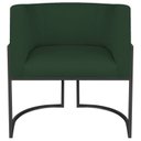 Ver mais imagens de Kit 2 Poltrona Decorativa Base de Ferro Linho Munique 