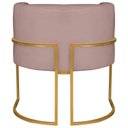 Ver imagem 5 de Kit 2 Poltrona Decorativa Base de Ferro Linho Munique 