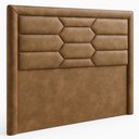 Ver imagem 1 de Cabeceira Casal Queen Cama Box 160 Cm Roma Corano Caramelo - Nexta Casa