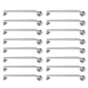 Ver imagem 1 de Alça de Apoio Inox Barra 80cm Kit 16 Unidades Cadeirante Idoso Deficiente Banheiro Box Corrimao Segu