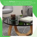 Ver imagem 4 de Mesa de Centro Redonda 100% MDF 60cm Rubi Preto