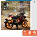 Ver imagem 7 de Mini Moto Elétrica Infantil Racer 12v até 30kg Laranja Bateria Recarregável Brinquedo Seguro Diverti