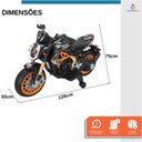 Ver imagem 6 de Mini Moto Elétrica Infantil Racer 12v até 30kg Laranja Bateria Recarregável Brinquedo Seguro Diverti