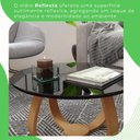 Ver imagem 4 de Mesa de Centro Redonda 100% MDF 60cm Rubi Preto