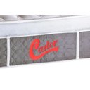 Ver imagem 2 de Cama Box Baú King: Colchão Molas Pocket Ensacadas Castor Light Stress Oxygen New Plush + Base Crc