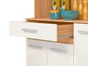 Ver imagem 3 de Kit de Cozinha 5 Portas Freijo/off White Cristal Magazin 90 Nicioli