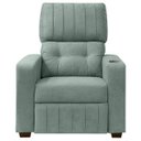 Ver imagem 3 de Poltrona do Papai Reclinável Real em Bouclê Cor:Boucle Verde Menta