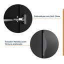 Ver imagem 4 de Guarda Roupa Modulado de Canto 6 Portas 3 Peças Hera CabeCasa MadeiraOriginals