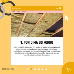 Painel Lã de Rocha Rockfibras Densidade 96kgs Esp. 50mm C/ 6 Peças - 10
