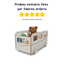 Ver imagem 6 de Baú Infantil Organizador em Mdf com Rodinhas | Porta Brinquedos e Livros | Design Combi