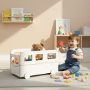Ver imagem 2 de Baú Infantil Organizador em Mdf com Rodinhas | Porta Brinquedos e Livros | Design Combi