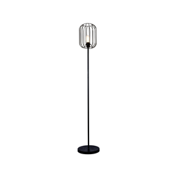 Luminária Abajur Coluna Vision Taschibra 1,45 Mt Preta E27 Bivolt - 1