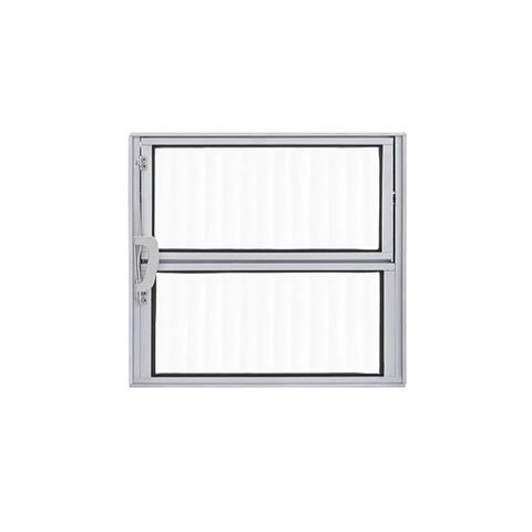 Janela de Alumínio Basculante com Vidro 40x40cm Branco Allo Esquadrias