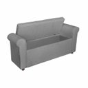 Ver imagem 5 de Puff Bau Retrô - de Casa Décor e Estofados. Cor:creme:creme