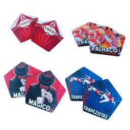 Jogo da Memória Coisas que Tem no Circo de 10 Pares - 3