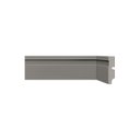 Ver imagem 1 de Rodape Poliest 07cm Frisado Cinza Titanium 456 Santa Luzia: Cinza Titanium