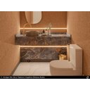 Ver imagem 3 de Rodape Poliest 07cm Frisado Cinza Titanium 456 Santa Luzia: Cinza Titanium