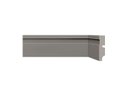 Ver imagem 1 de Rodape Poliest 07cm Frisado Cinza Titanium 456 Santa Luzia: Cinza Titanium