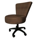 Ver imagem 3 de Poltrona Decorativa Royal Base Giratória Slk Decor Marrom
