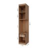 Guarda-Roupa Modulado Solteiro 7 Portas com Espelho e Mesa de Cabeceira Hera CabeCasa MadeiraMadeira - 12