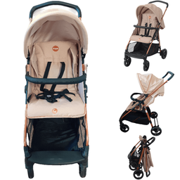 Carrinho com Moises Bebe Conforto Base Burigotto Lui Mon Amour - 2