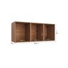 Guarda Roupa Modulado Casal de Canto 11 Portas 5 Peças Hera CabeCasa MadeiraMadeira - 15