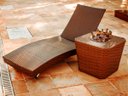 Ver imagem 7 de Kit 4 Cadeiras e Mesa, 2 Espreguiçadeiras Bona e Mesa com Ombrelone - Piscina, Jardim, Área Trama Or