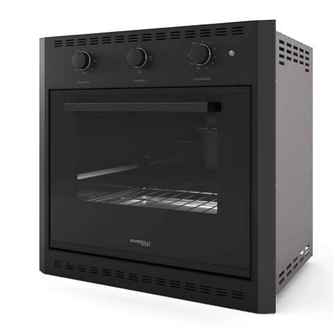 Forno Elétrico de Embutir 60 Litros Nardelli Black E60