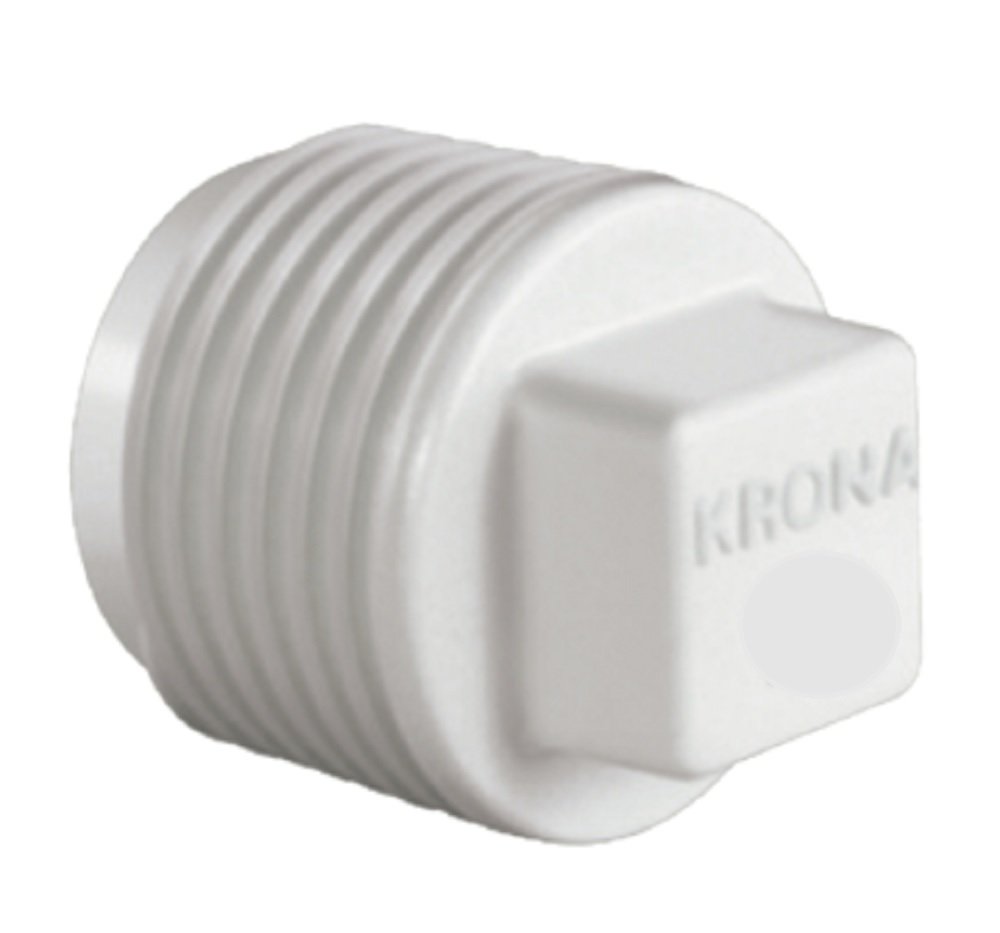 Plug Roscavel Pvc Branca 1 Krona Pct 0295 - 1