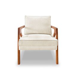 Poltrona Mona Linho Boucle - Lucadi Home - 5