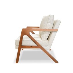 Poltrona Mona Linho Boucle - Lucadi Home - 3