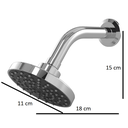 Ver imagem 2 de Chuveiro Ducha Fria Tubo Inox Aquecimento Solar Gás