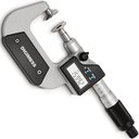 Ver imagem 2 de Micrômetro Externo Digital Dentes de Engrenagens (ip65) - Cap. 75-100mm/3-4" - Graduação de 0,01mm -