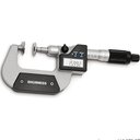 Ver imagem 1 de Micrômetro Externo Digital Dentes de Engrenagens (ip65) - Cap. 75-100mm/3-4" - Graduação de 0,01mm -