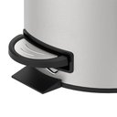 Ver imagem 3 de Lixeira com Pedal e Balde 20l Aço Inoxidável Escovado Linha Spin Brinox Aço Inoxidável