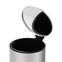Ver imagem 4 de Lixeira com Pedal e Balde 20l Aço Inoxidável Escovado Linha Spin Brinox Aço Inoxidável