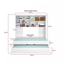 Quarto Infantil Chiara Phoenix Baby - 3