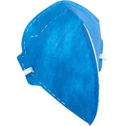 Respirador Dobrável s/ Válvula Pff1 Azul Vonder Plus - 1