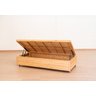 Cama Box Baú Rústica Solteirão Serenelife - Natural - 4