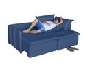 Ver imagem 2 de Sofá Cama Dubai 4 Lugares 2,00m Retrátil e Reclinável | Conforto e Design Moderno de Casa Estofados