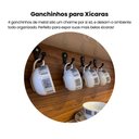 Ver imagem 7 de Cantinho do Café 2 Portas e Suporte para Xicaras Viena Marrom/Cedro/Off White