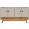 Aparador Buffet Abruzzo Nature/off White - 5