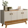 Aparador Buffet Abruzzo Nature/off White - 1