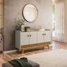 Aparador Buffet Abruzzo Nature/off White - 4