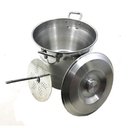 Ver imagem 5 de Panela para Fazer Cuscuz Cuscuzeiro Linha Hotel 19l Nº30