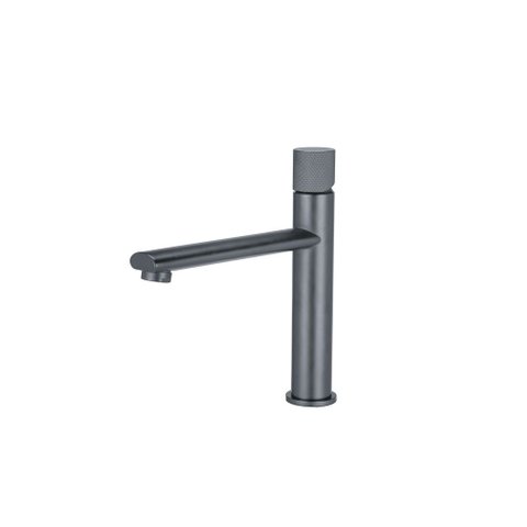 Torneira Misturador Monomomando para Banheiro de Mesa Bica Média 1/2" Verona Cinza Addra